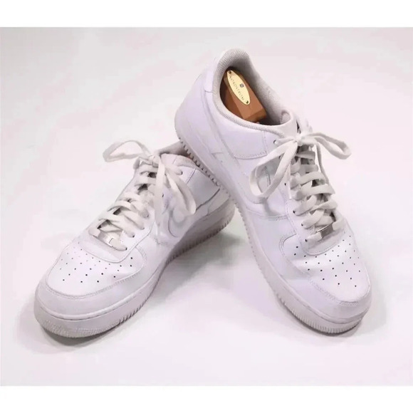 Nike Air Force 1 '07 Lowtop Leather Sneakers Men's US 13 - Picture 8 of 10